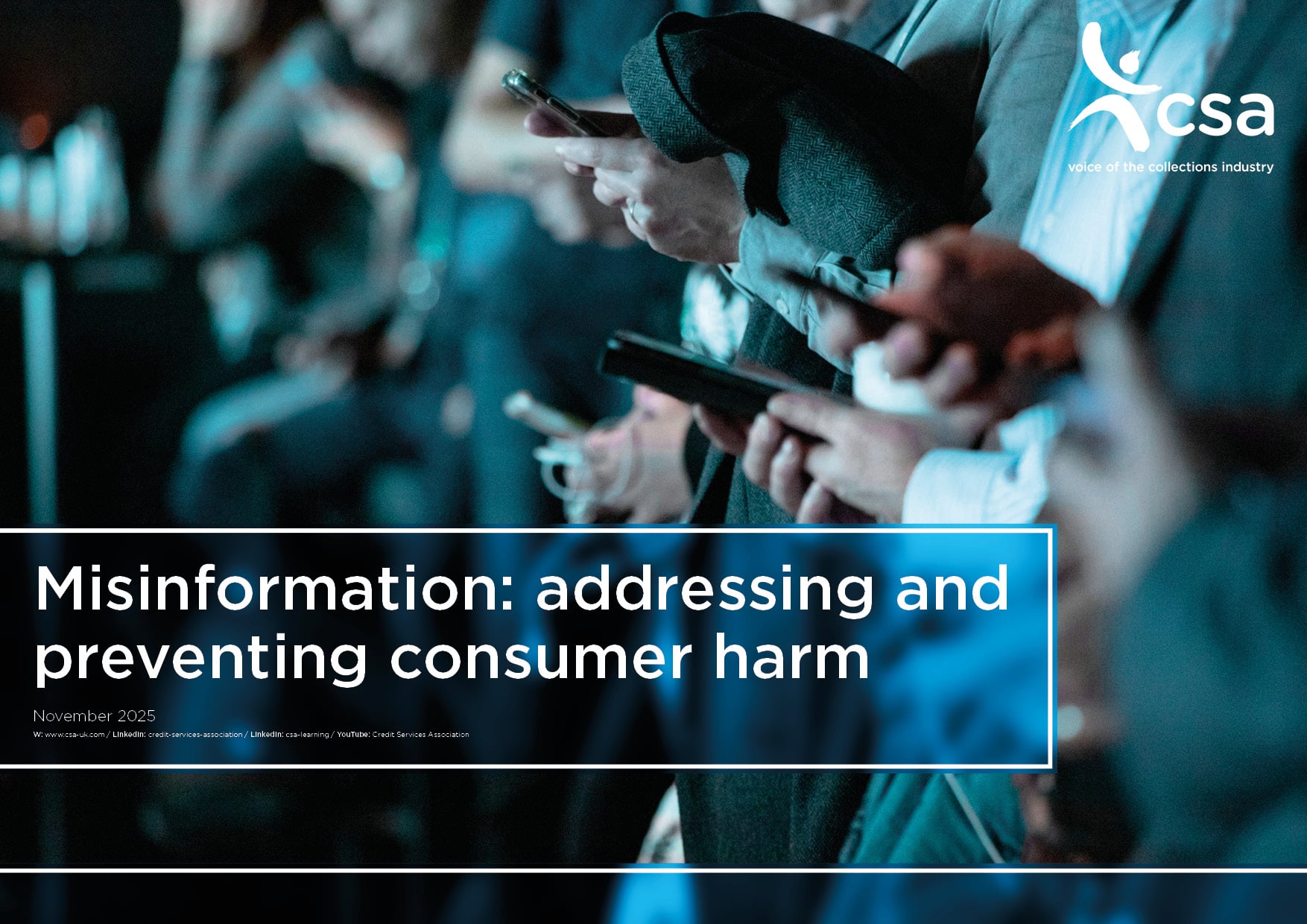 Misinformation report front cover